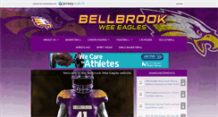 Desktop Screenshot of bellbrookweeeagles.com